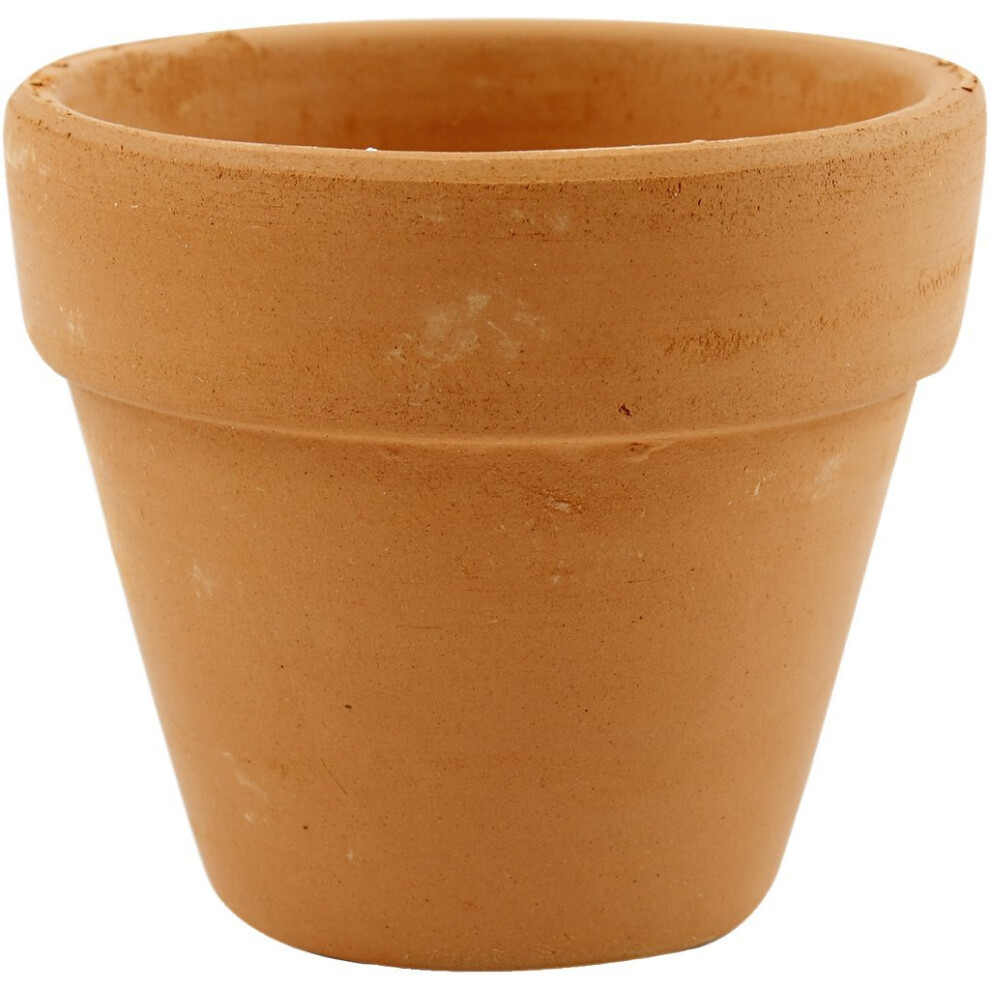 Creativ Flower Pots, D: 7 Cm, 24 Pcs 7Cm