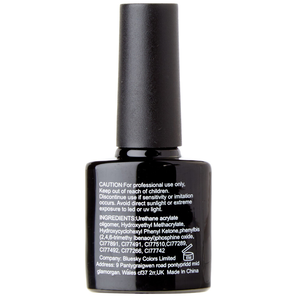 Bluesky Uv Led Gel Soak Off Nail Polish, Autumn Crystal