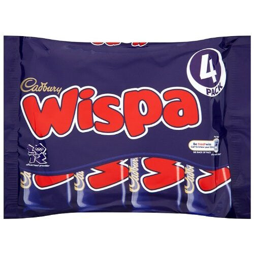 Cadbury Cadbury Wispa 4 Bars (Pack of 11, Total 44 Bars)