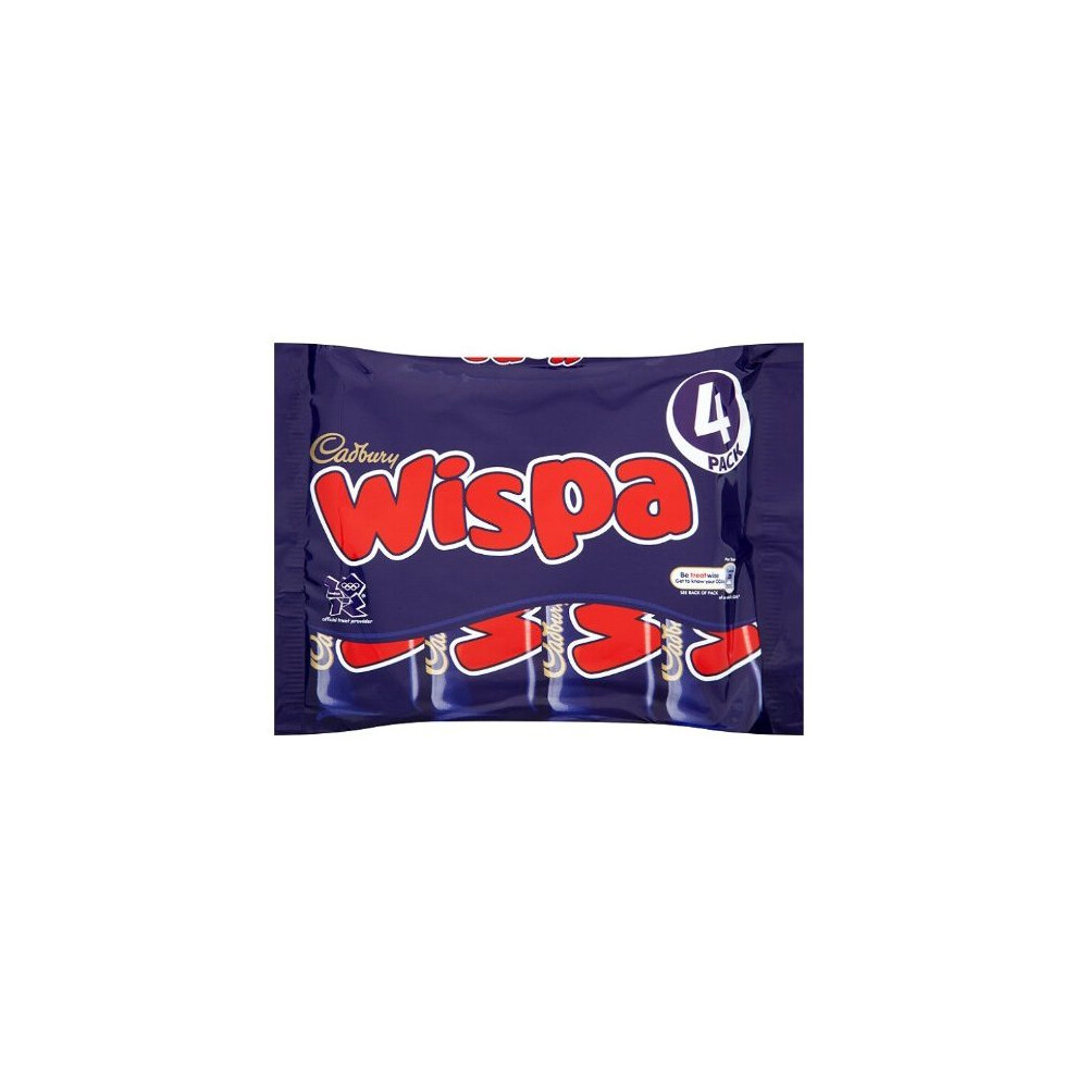 Cadbury Wispa 4 Bars (Pack of 11, Total 44 Bars)