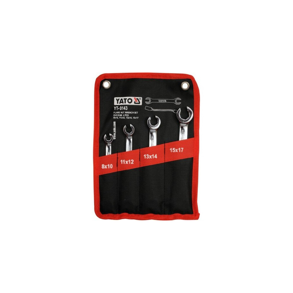 Yato Yt-0143 Two Flat Spanners, 8ÃÂ Ã¢Â¬ÂÃÂ 17ÃÂ Mm Holes - Image 9