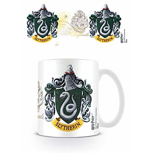 Harry Potter Harry Potter MG22059 "Slytherin Crest" Ceramic Mug - White