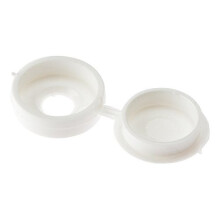 FOR Hinged Cover Cap White No. 10-12 Bag 100 FORHCC0LM