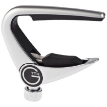 G7th C31413 Newport Partial 5-String Capo, Silver