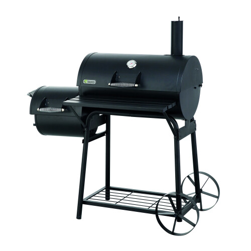 Tepro 1087 Biloxi Offset BBQ Pit Barrel Smoker - Μαύρο