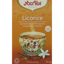Yogi Tea Licorice 17 teabags (Pack of 6, total 102 teabags)