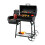 Tepro 1087 Biloxi Offset BBQ Pit Barrel Smoker - Μαύρο 11