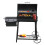 Tepro 1087 Biloxi Offset BBQ Pit Barrel Smoker - Μαύρο 3