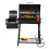 Tepro 1087 Biloxi Offset BBQ Pit Barrel Smoker - Μαύρο 2