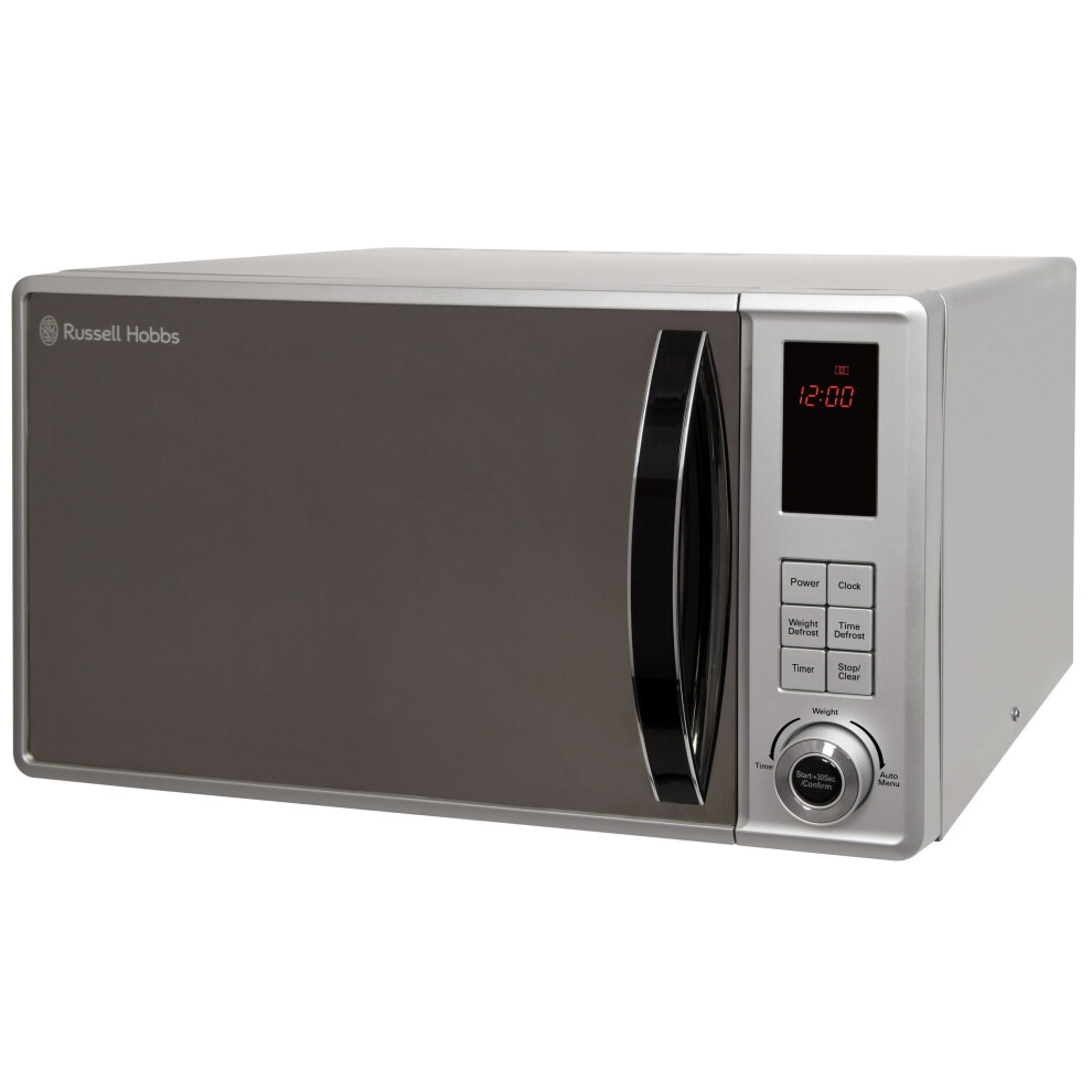 Russell Hobbs RHM2362S 23L Digital 800w Solo Microwave Silver