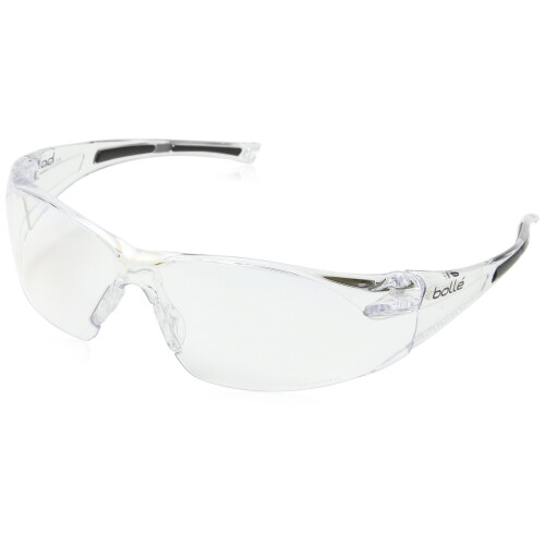 Bollé Bolle RUSHDPI HD Lens Rush Safety Glasses - Clear