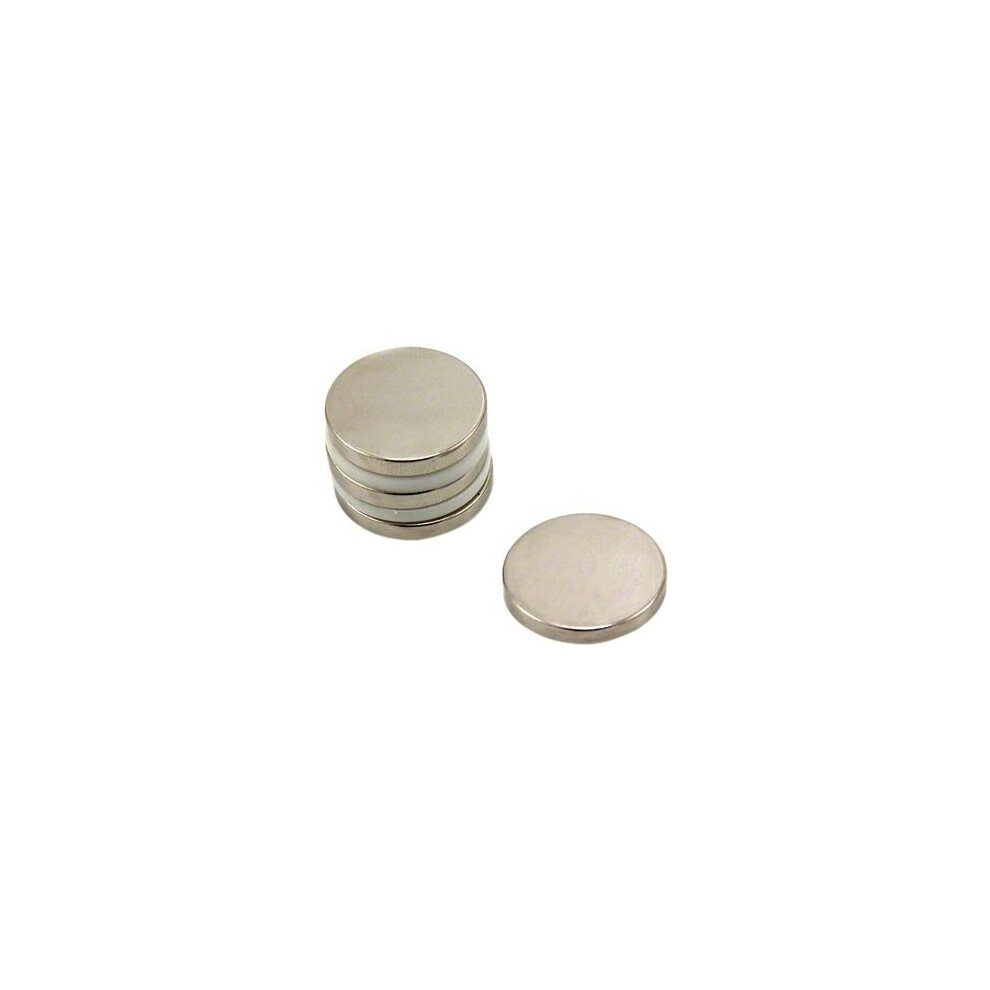 Magnet ExpertãÂ® 20Mm Dia X 3Mm Thick N42 Neodymium Magnet - 4.6Kg Pull ( Pack Of 4 ) 5060185927467