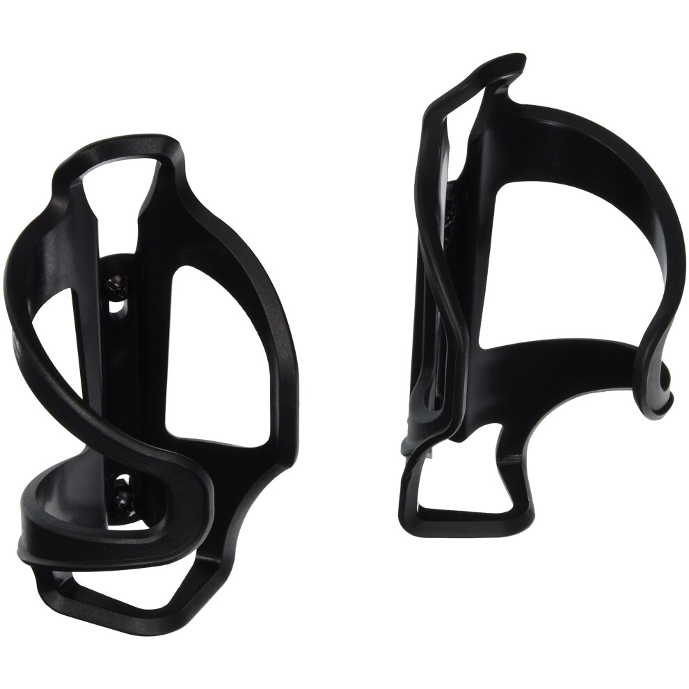 Lezyne Side Load Flow Bottle Cage-Pair (Black)