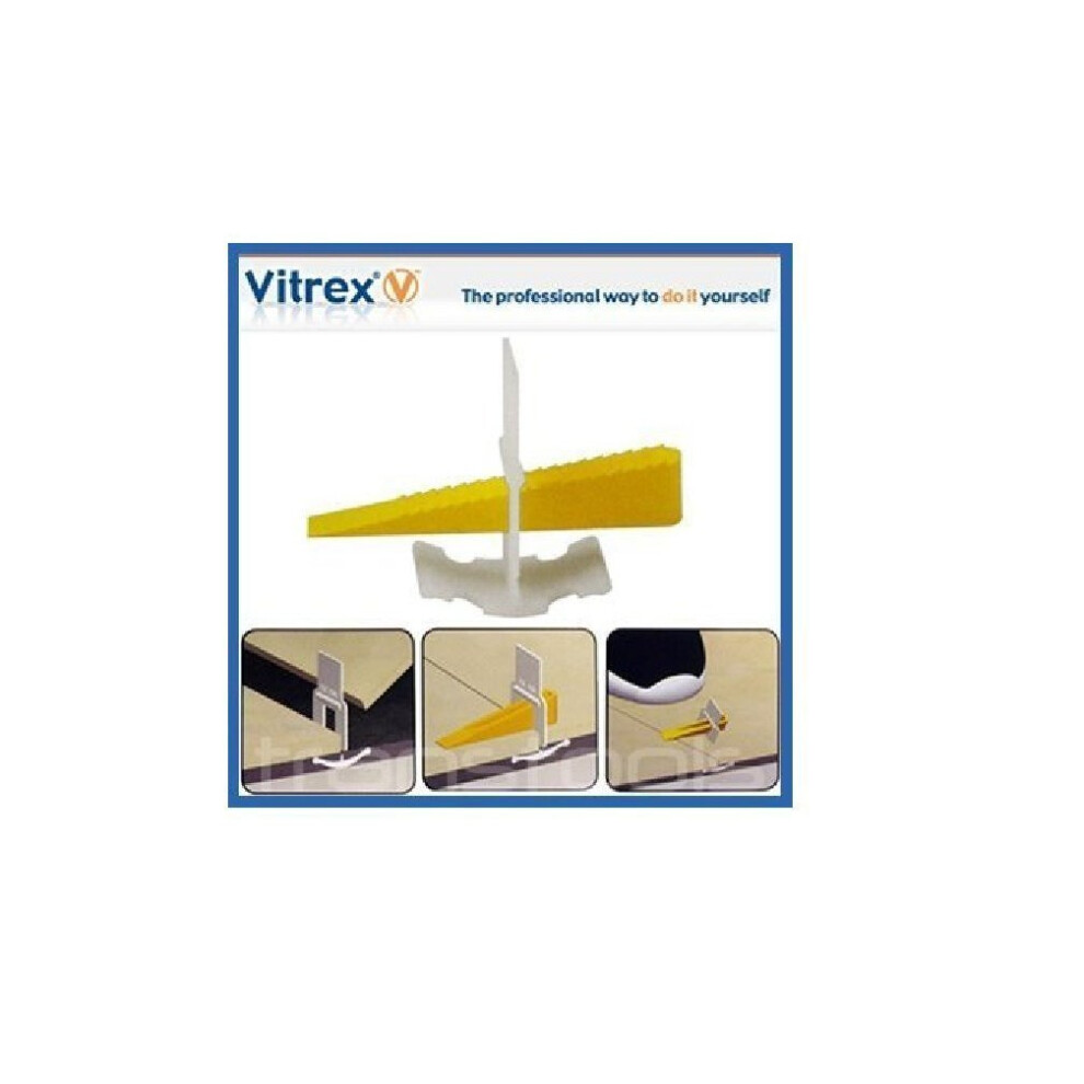Vitrex Lash Floor Tile Levelling Spacers - 150 Pack 5011204607549