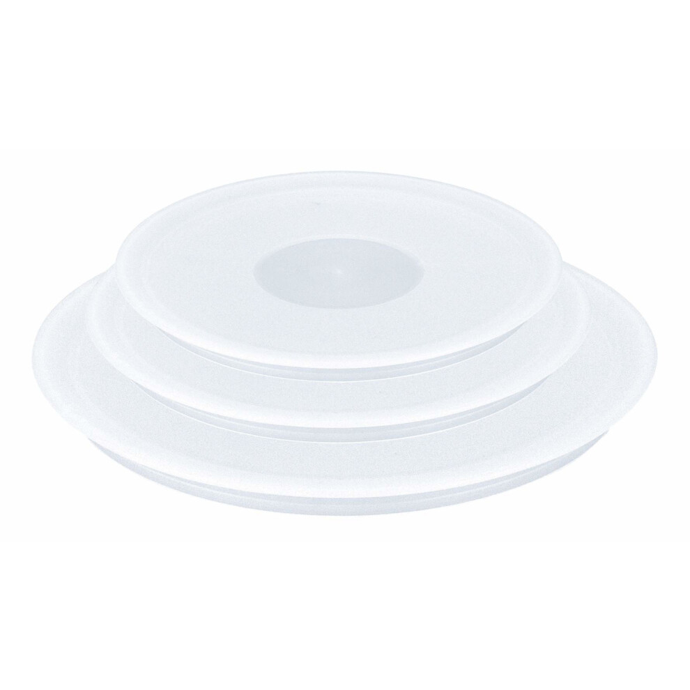 Tefal Ingenio Plastic Lids (Set of 3) - White