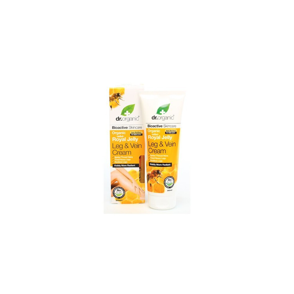 Dr Organic Royal Jelly Leg & Vein Cream 200ml