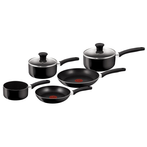 Tefal Tefal Delight Cookware Set - Black, 5 Pieces