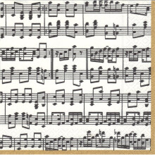 Caspari Musica Paper Luncheon Napkins, Pack of 20