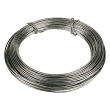 Bulk Hardware BH00326 Galvanised Coated Garden Wire, 1.6mm x 30 Metres (97.5ft) 14 Gauge 1/16 inch Thickness
