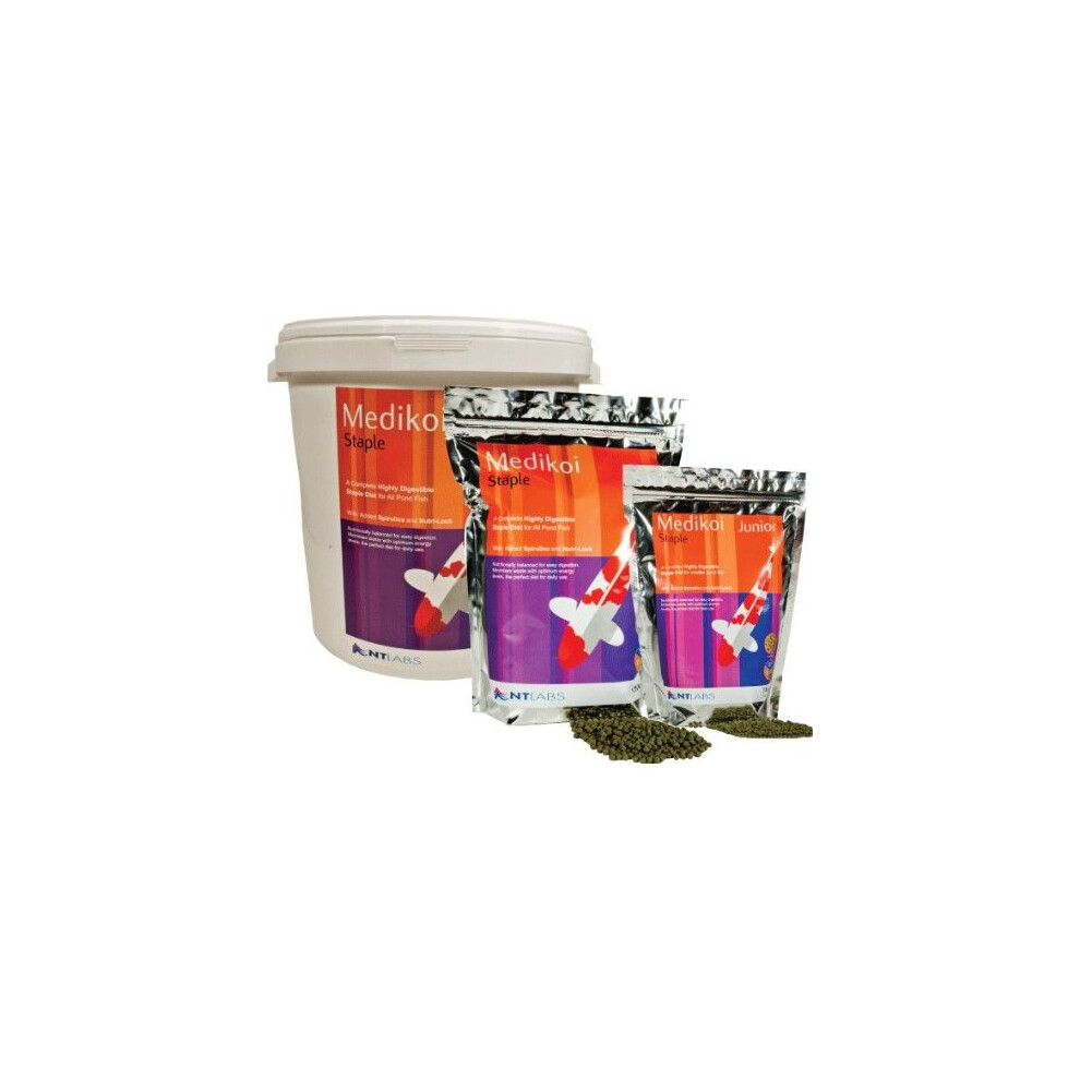 Nt Labs Medikoi Staple 5Kg 6Mm Pellets Koi Food