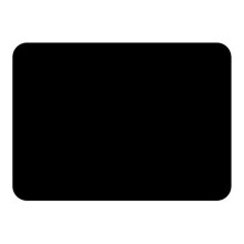 The Tuftop Co Tuftop Premium Glass Chopping Board - Black Colour Design Medium Kitchen Worktop Saver Protector