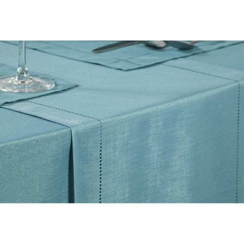 Premier Premier 13 x 70-inch Linen Look Runner, Teal 1