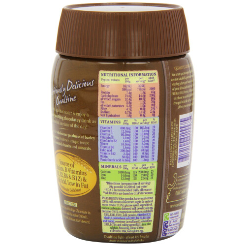 Ovaltine Chocolate Light 300 g (Pack of 6) 1