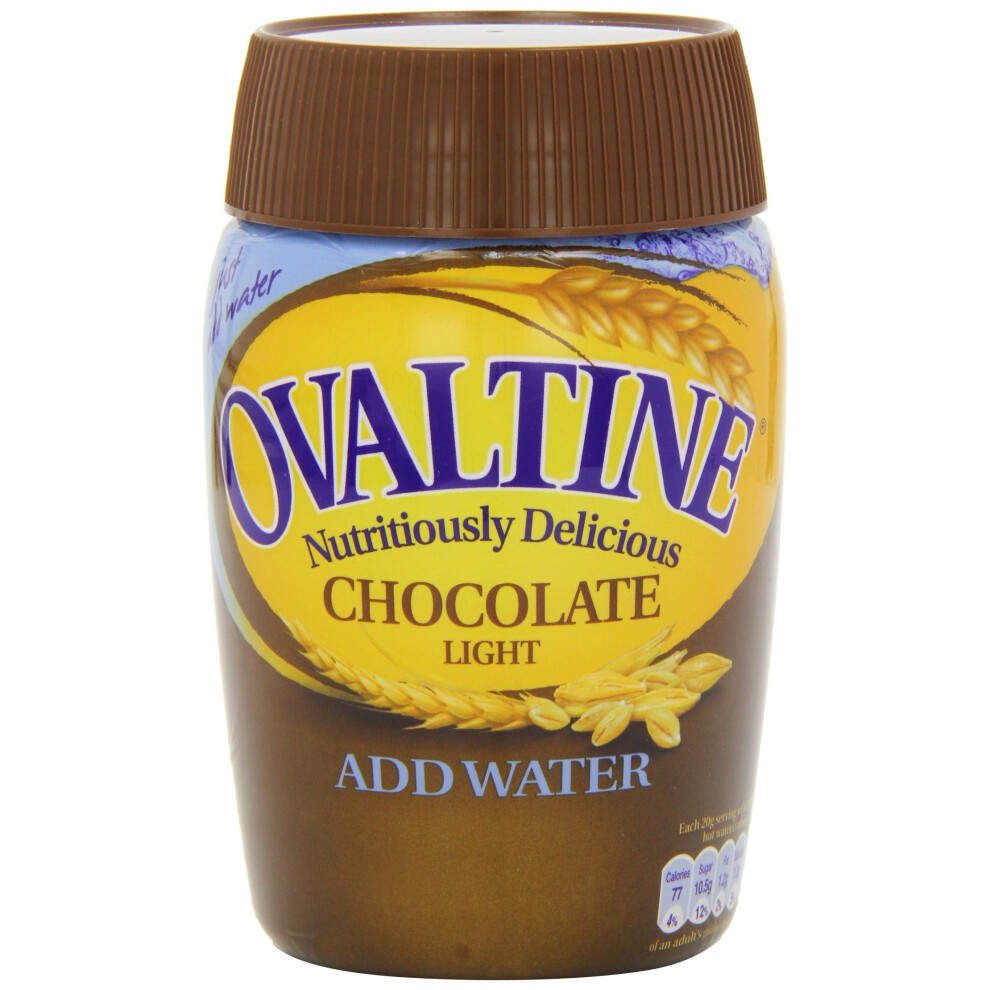 Ovaltine Chocolate Light 300 G (Pack Of 6)
