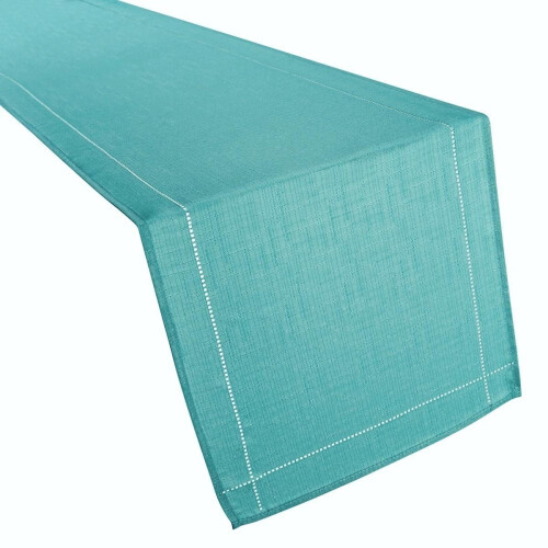 Premier Premier 13 x 70-inch Linen Look Runner, Teal