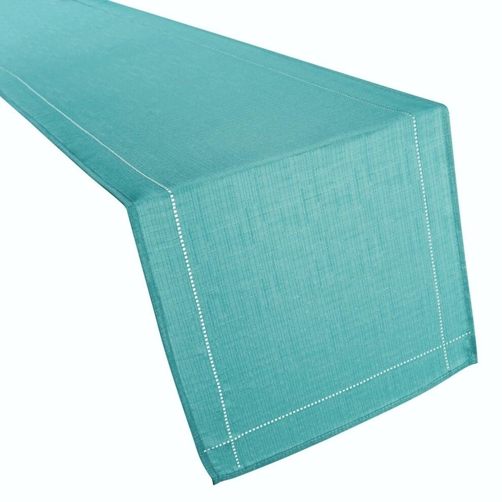 Premier 13 x 70-inch Linen Look Runner, Teal-image-OPC-PPGR2Y-NEW