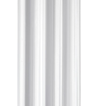Croydex Regency Stripe Water-Resistant Machine Washable Cling-Resistant Hookless Textile Shower Curtain