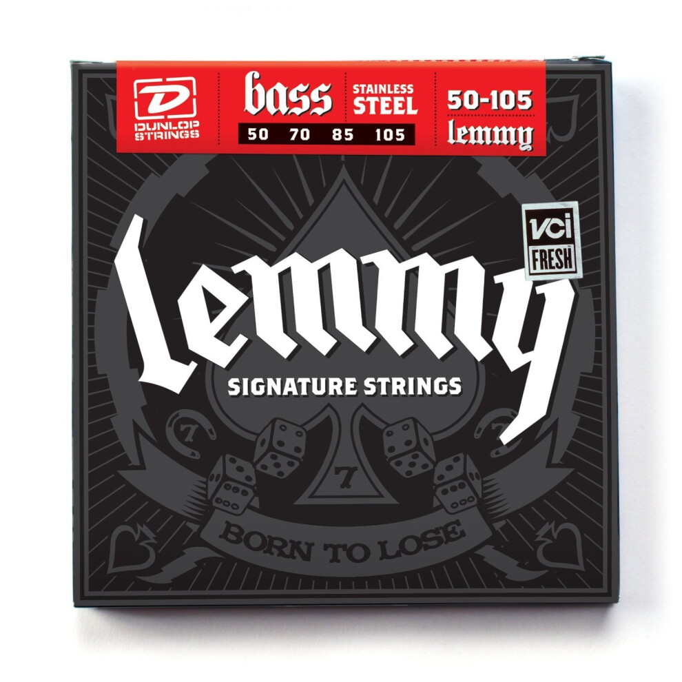 Jim Dunlop LKS50105 Lemmy 50-105-Corde Per Basso
