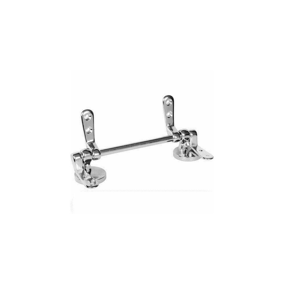 Toilet Seat Bar Hinge Pack Finish: Chrome