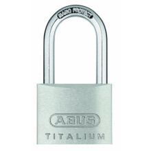ABUS 64TI/40HB40 40 x 40mm Titalium Padlock with Long Shackle Keyed KA6411