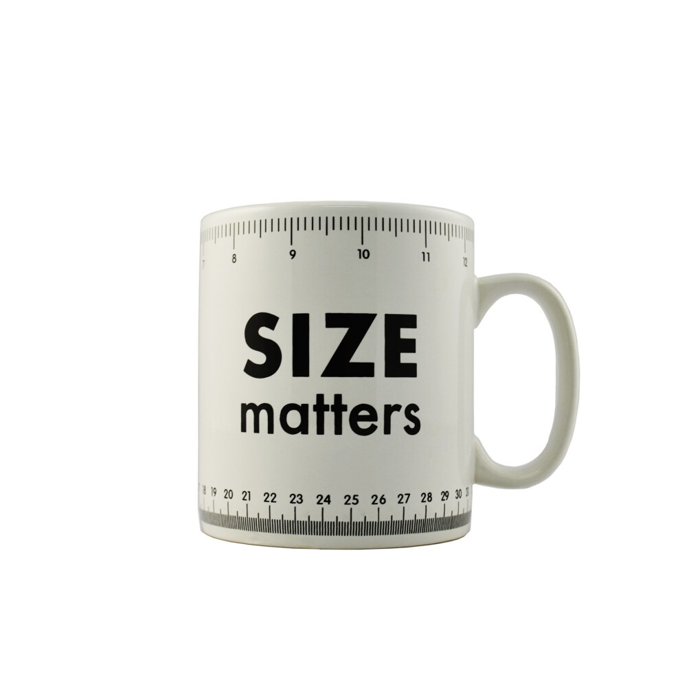 Size Matters Giant Mug - Large Novelty Tea & Coffee Cup