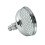 Deva HEAH02 Traditional Shower Head with Swivel Joint Chrome Finish 1