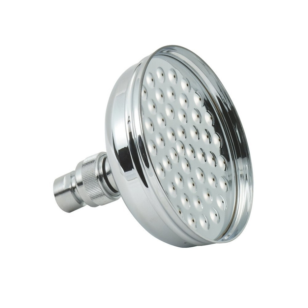 Deva HEAH02 Traditional Shower Head with Swivel Joint Chrome Finish