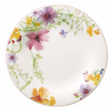 Villeroy & Boch Mariefleur Basic Talíř na večeři, 10,5 in, Prémiová porcelán, Bílá