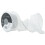 Berisfords 40 mm Wired Tinsel Mesh Ribbon, Silver 1