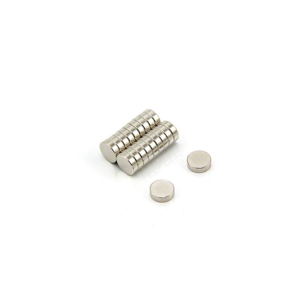 Magnet Expert 10Mm Dia X 3Mm Thick N42 Neodymium Magnet - 1.8Kg Pull ( Pack Of 20 ) 5060185920802