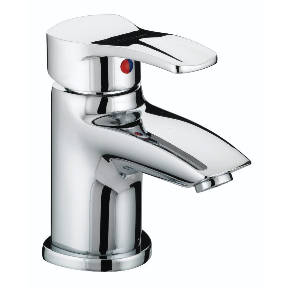 Bristan CAP EBAS C Capri Basin Mixer with Eco-Click and Pop-up Waste