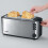 Severin Automatic Long Slot Toaster 4 Slice Brushed Stainless Steel 8
