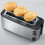Severin Automatic Long Slot Toaster 4 Slice Brushed Stainless Steel 5