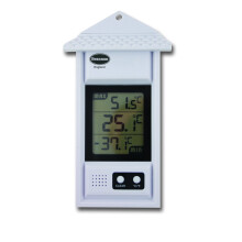 S. Brannan & Sons Digital Max Min Thermometer - Greenhouse Garden Growroom Conservatory Indoor Outdoor