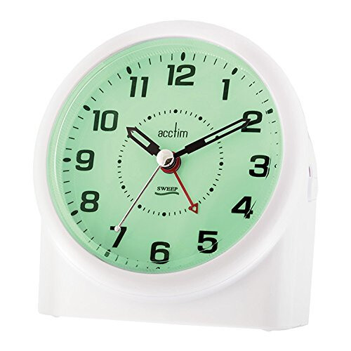 Acctim Acctim 14282 Central SmartliteÂ® Sweeper Alarm Clock, White