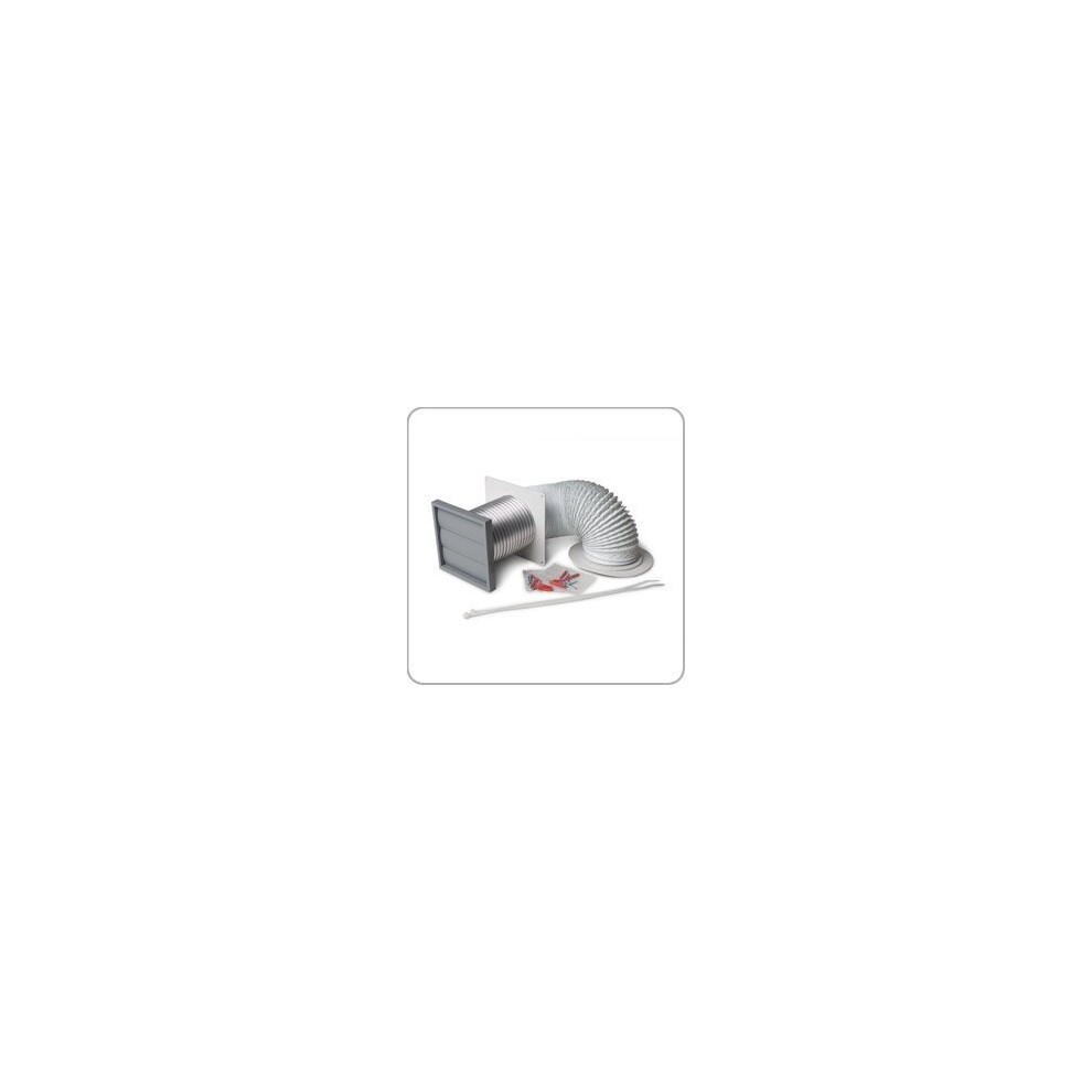 Manrose - Tumble Dryer Venting Kit With Gravity Grille