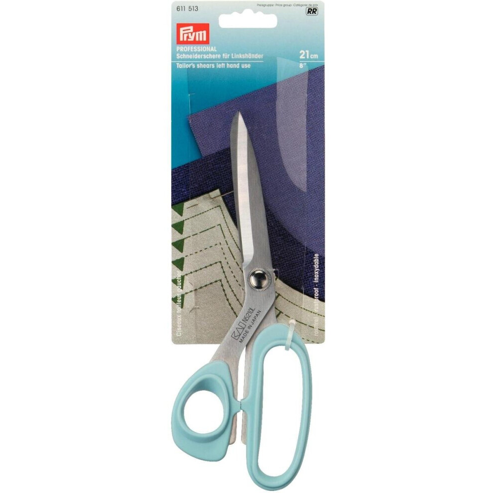 Prym Tailor's Shears for Left Handed Use, Purple, 8-Inch, 21 cm