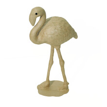 décopatch Mache Flamingo, 15 x 7 x 27 cm, Brown