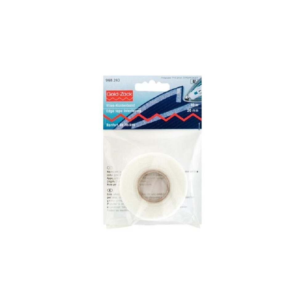 Prym 20 mm 10 m Interfacing Edge Tape, White