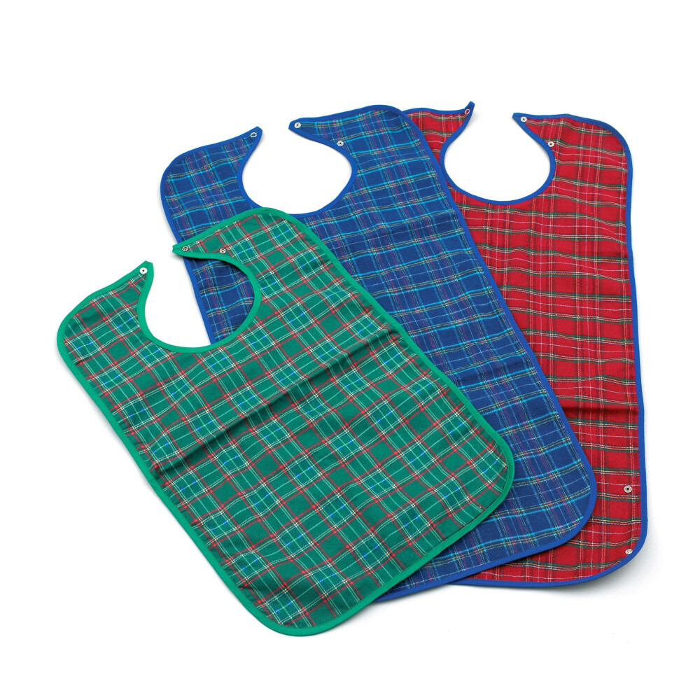 Homecraft Everyday Bib, Waterproof Adult Bib, Clothing Protector From Spills And Stains, Mealtime Bib Protector, Dinning Aid Apron, Washable,...